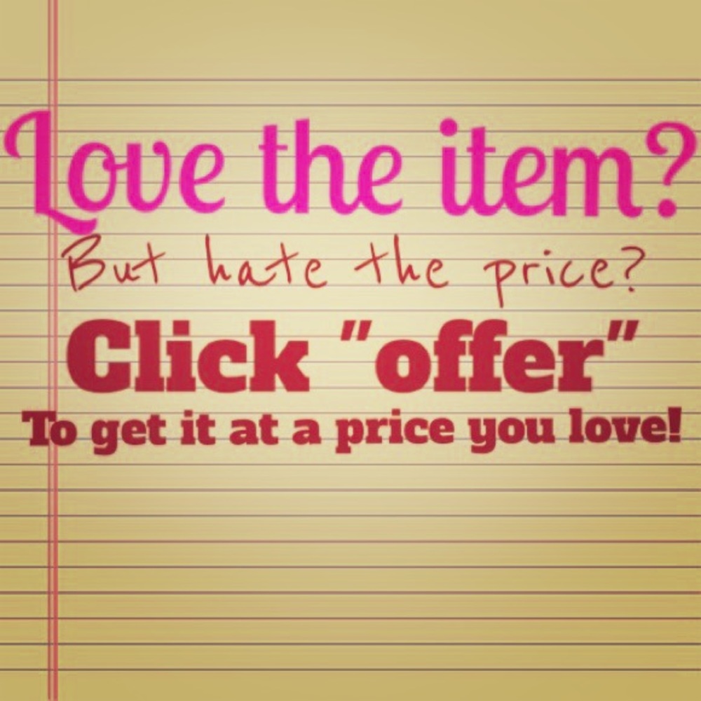 Make me an offer. 💜💜💜